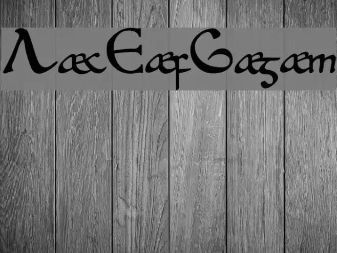 Beowulf1Alt Font examples