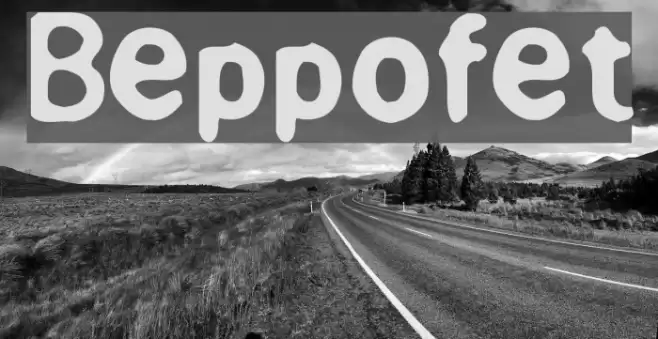 Beppofet خط examples