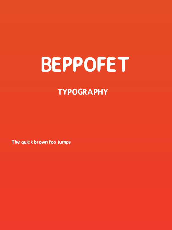 Beppofet Poster