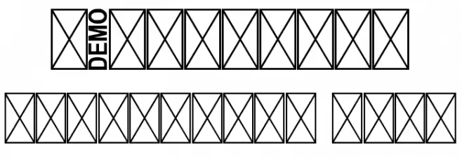 Beprity Stencil Demo Font OTHER CHARS