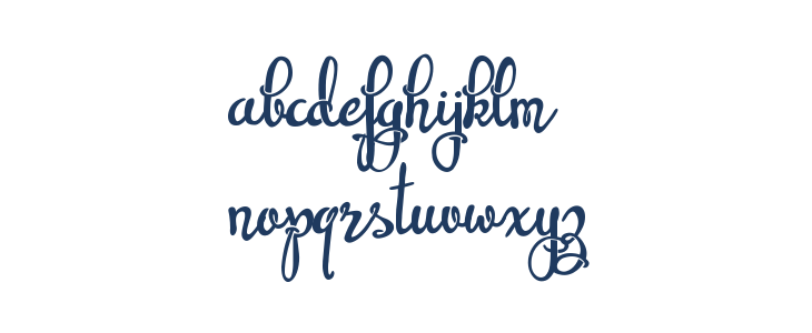 Beprity Stencil Demo Lowercase