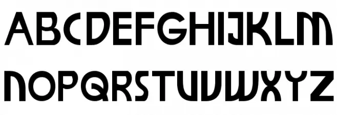 Beqo Regular Font Litere mari