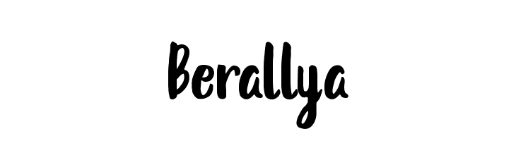 Berallya  baixar fontes gratis
