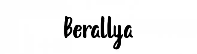 Berallya  les polices de caractères gratuit tlcharger
