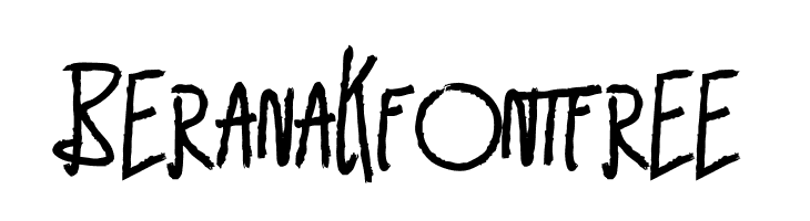 Beranak Font FREE  baixar fontes gratis