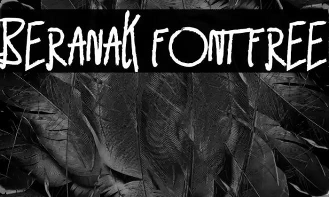 Beranak Font FREE Font examples