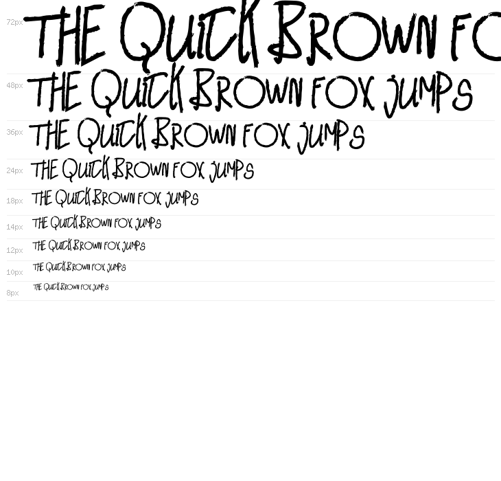 Beranak Font FREE Waterfall