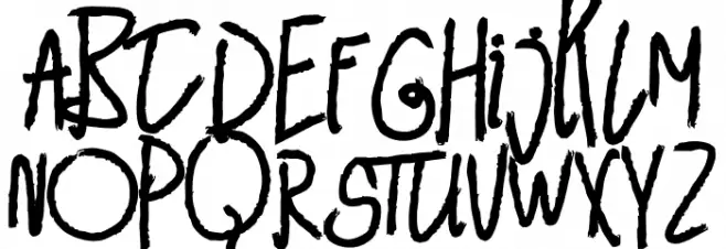 Beranak Font FREE फ़ॉन्ट लोअरकेस