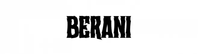 Berani  フリーフォントのダウンロード