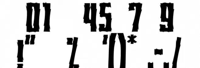 Berani Font OTHER CHARS