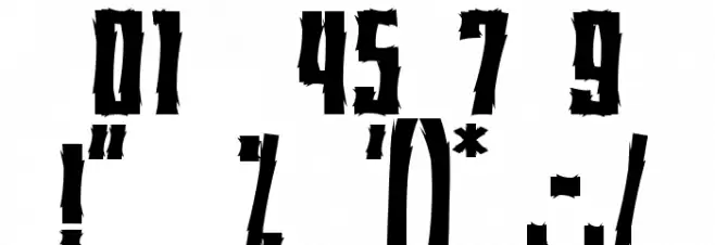 Berani Font OTHER CHARS