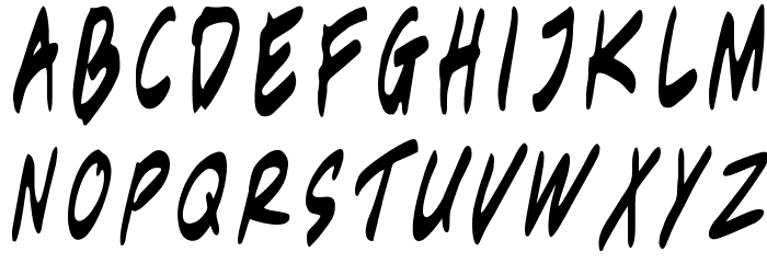 Berantas Korupsi Font LOWERCASE