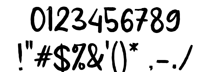 Berantas_ Font OTHER CHARS