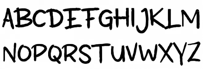 Berantas_ Schriftart Groß