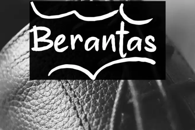 Berantas_ Caratteri examples