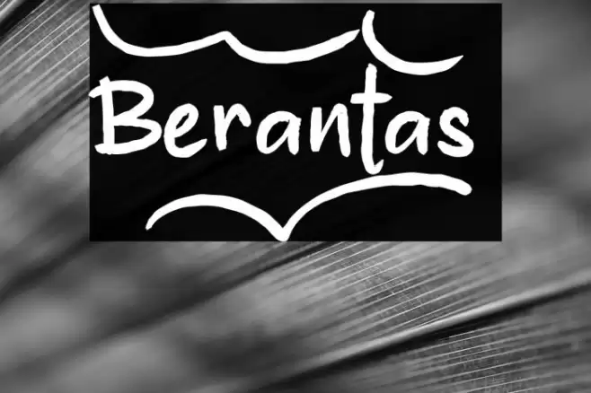 Berantas_ Caratteri examples