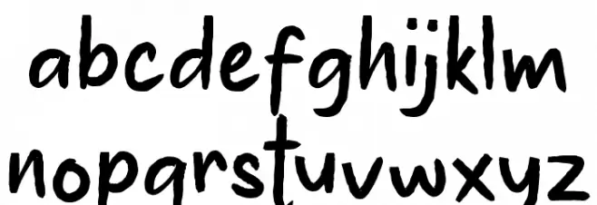 Berantas_ Font Litere mici