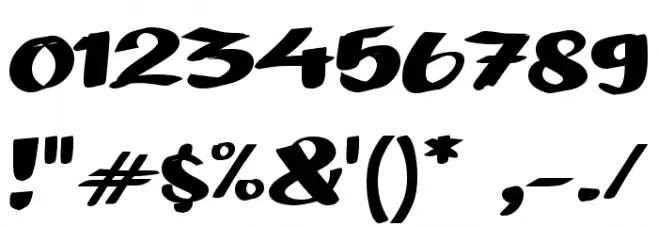 Beras Ketan Font OTHER CHARS