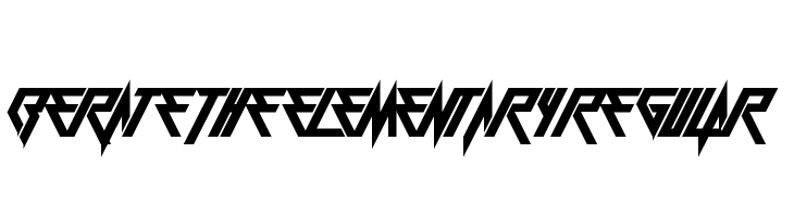 Berate The Elementary Regular फ़ॉन्ट