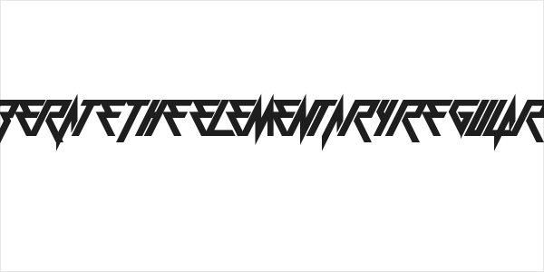 Berate The Elementary Regular Logo