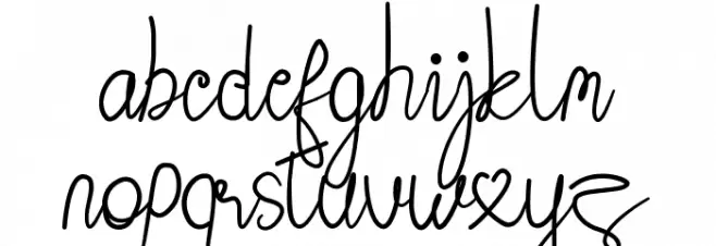 Berather फ़ॉन्ट लोअरकेस