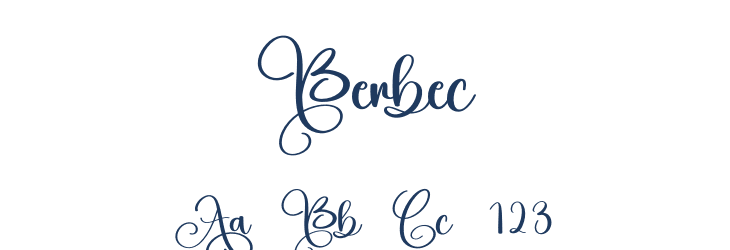 Berbec Font Preview