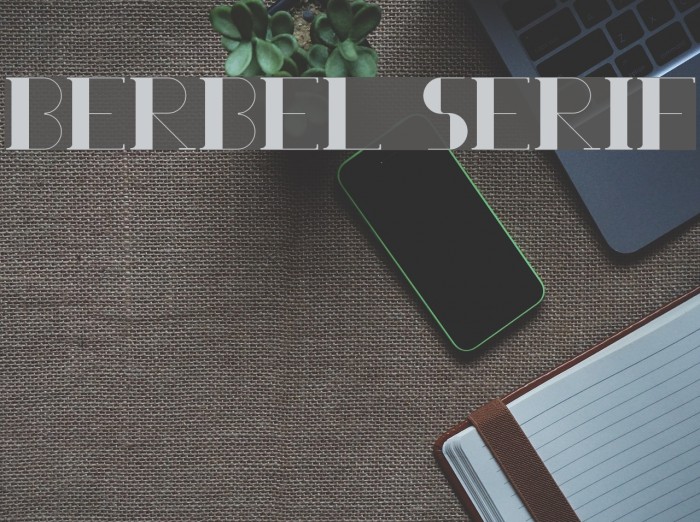 Berbel Serif Example 2