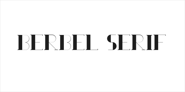 Berbel Serif Logo