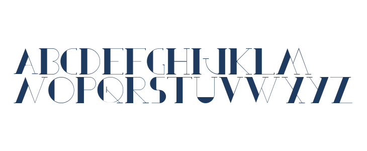 Berbel Serif Lowercase