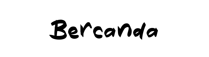 Bercanda  免费字体下载