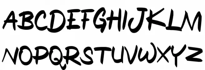 Bercanda Schriftart Groß