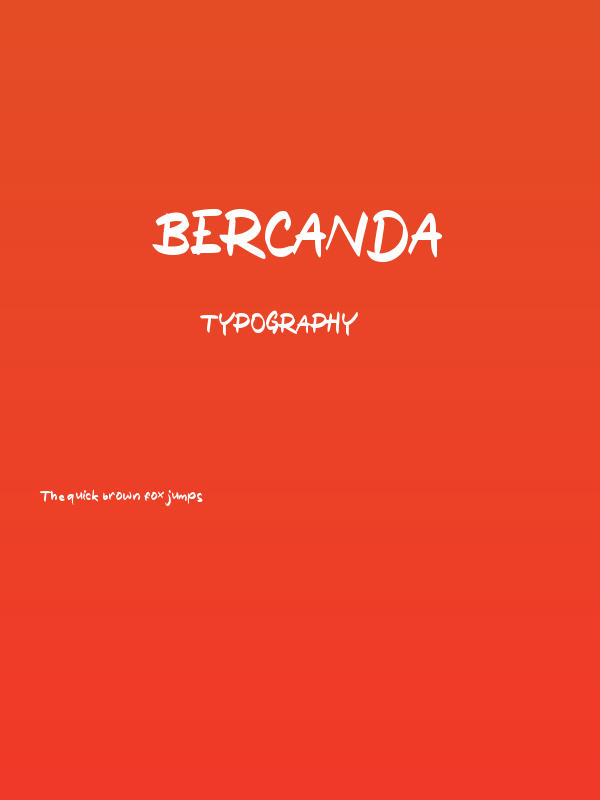 Bercanda Poster