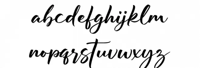 Berdiolla फ़ॉन्ट लोअरकेस