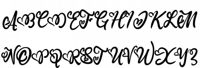 BerduaLestari_ 字体 大写