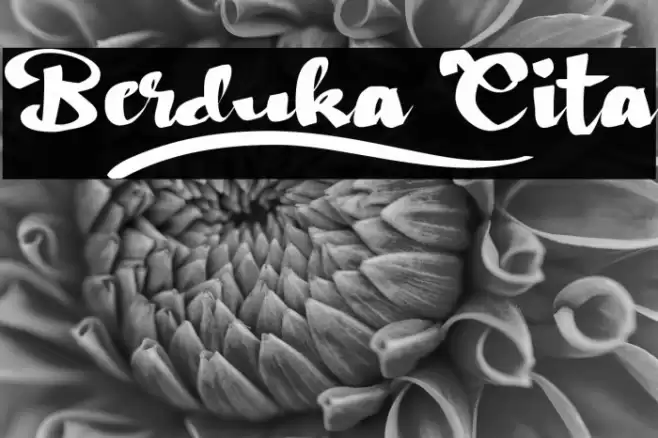 Berduka_Cita Font examples