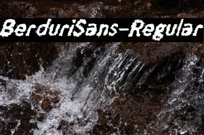 BerduriSans-Regular Example 3