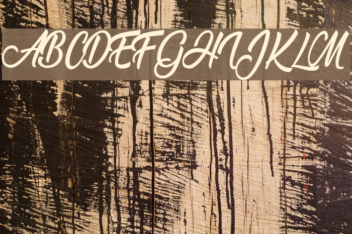 Beredith Personal Use Font examples