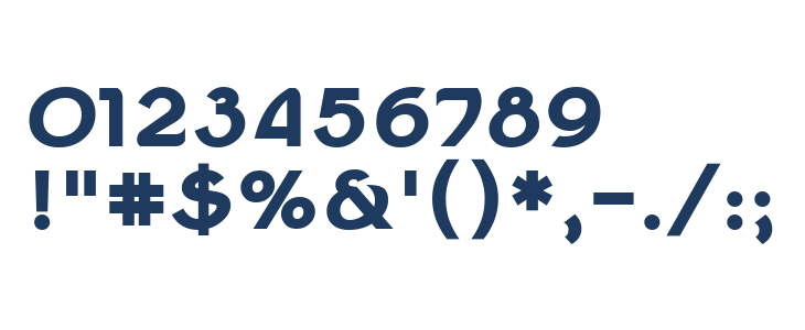 Berenika Bold Other Characters