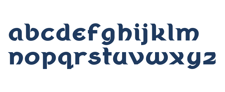 Berenika Bold Lowercase