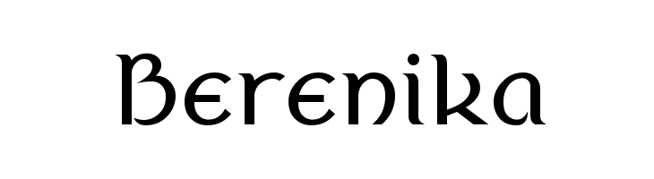 Berenika  Descarca Fonturi Gratis