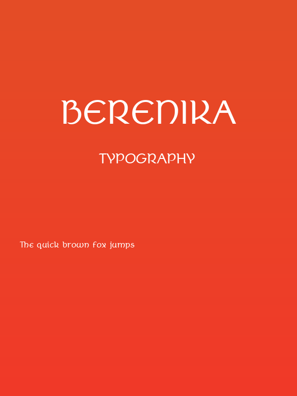Berenika Poster