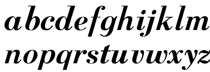 Berenis ADF Pro Bold Italic Font LOWERCASE