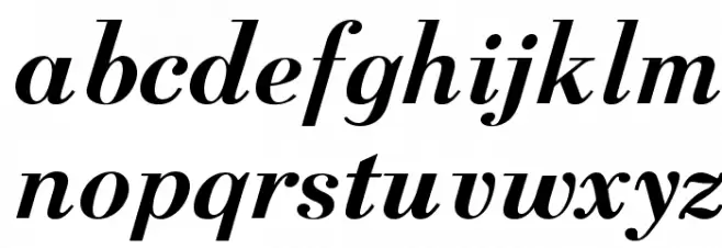 Berenis ADF Pro Bold Italic フォント 小文字