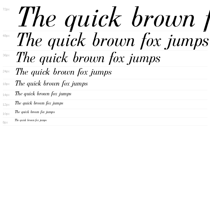 Berenis ADF Pro Italic Waterfall