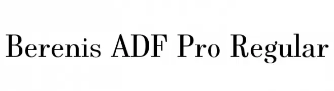 Berenis ADF Pro Regular 