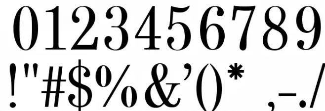 Berenis ADF Pro Regular Font OTHER CHARS