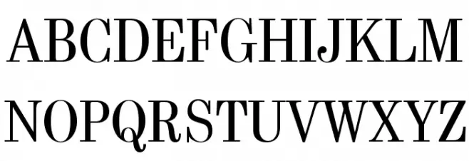 Berenis ADF Pro Regular Schriftart Groß