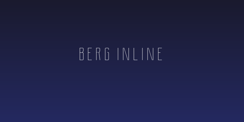 Berg Inline Social Header