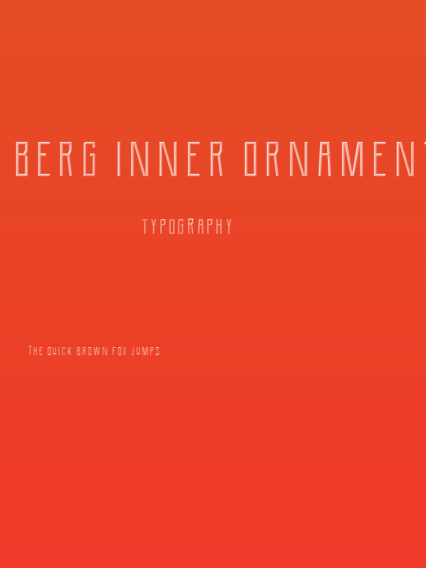 Berg Inner Ornament Poster