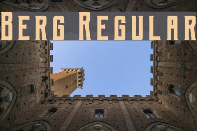 Berg Regular Example 1